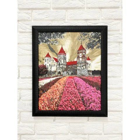 Багетна рамка (чорна рельєфна 4,5 см)60x80 RN48-9 фото